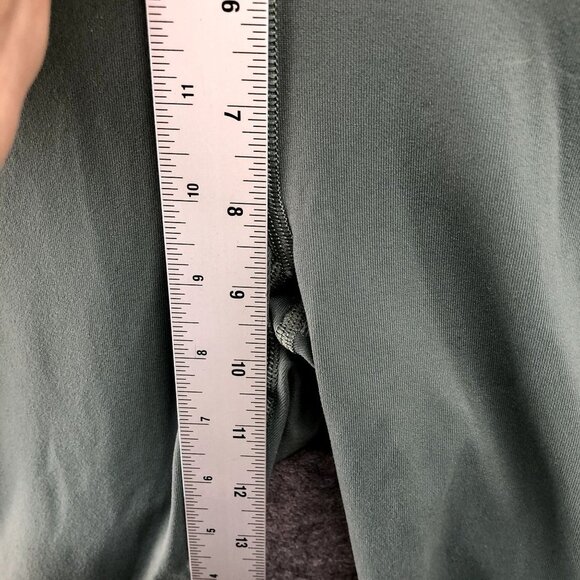 Victoria's Secret Active Leggings Womens XS High Rise Mesh Sides Sage Green - Picture 8 of 12